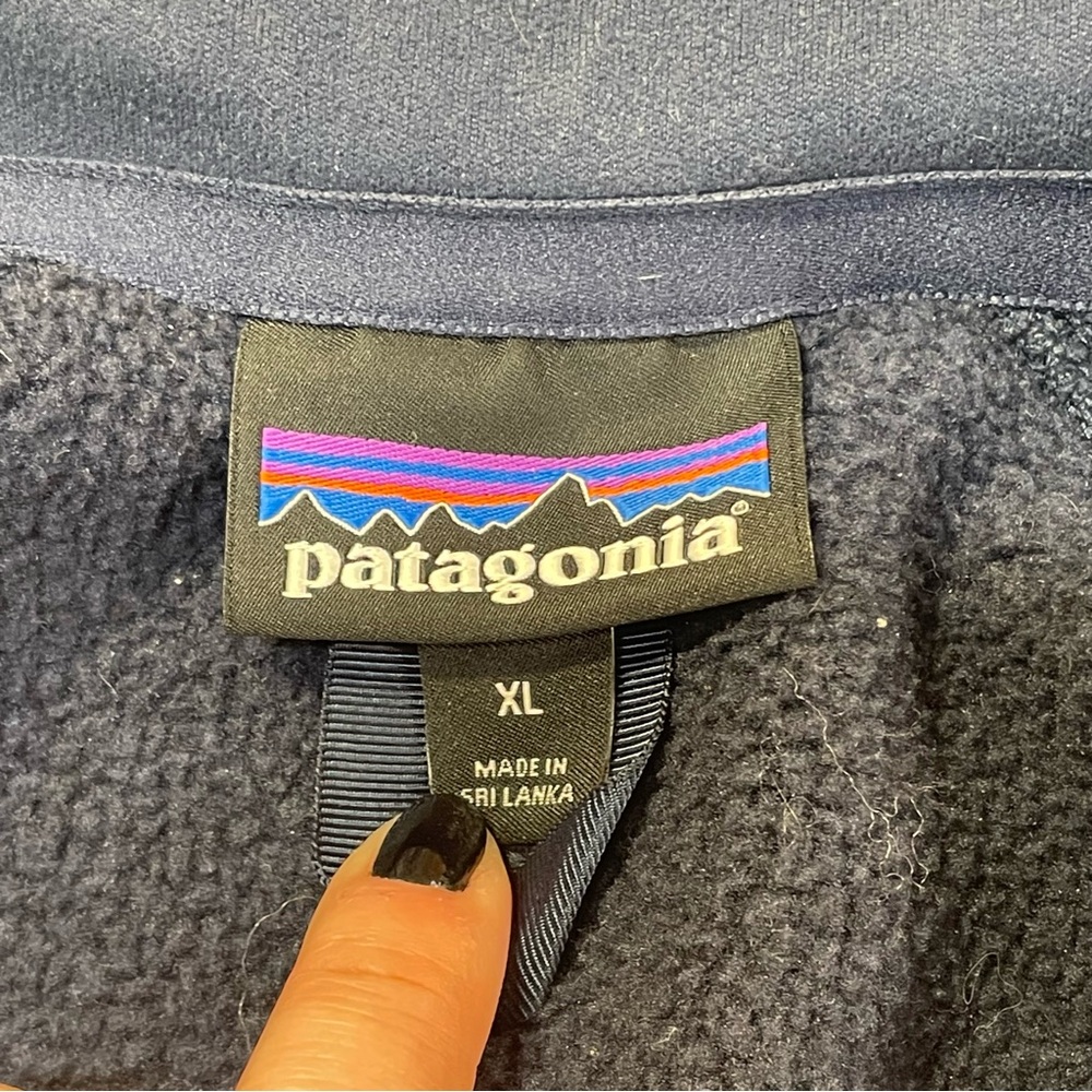 Patagonia Better Sweater Fleece Vest, Full Zip Navy - Womens XL - Picture 4 of 13